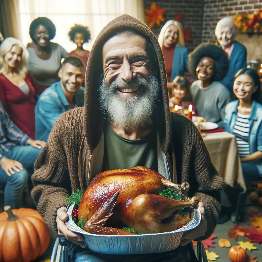 An empty chair at our table carries your goodwill, letting the homeless share Thanksgiving's warmth and joy. The ACRM will convey your kindness, making home feel not so far away, especially on this night. 
acrescuemission.org/donate-now