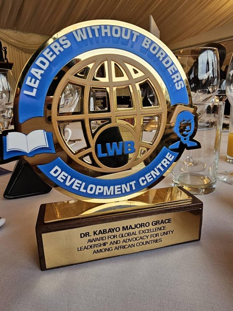 keefamugisha256's tweet photo. Congratulations our boss Rt.Hon Dr. Grace kabayo secretary General PAWO for the LWB award winning your win is our win as PAWO family and Africa at large. @PAWOKYUCHAPTER @Pawowomen @KagutaMuseveni @AUYouthProgram
#leadersWithoutBorders https://t.co/G7KIr4TMnq