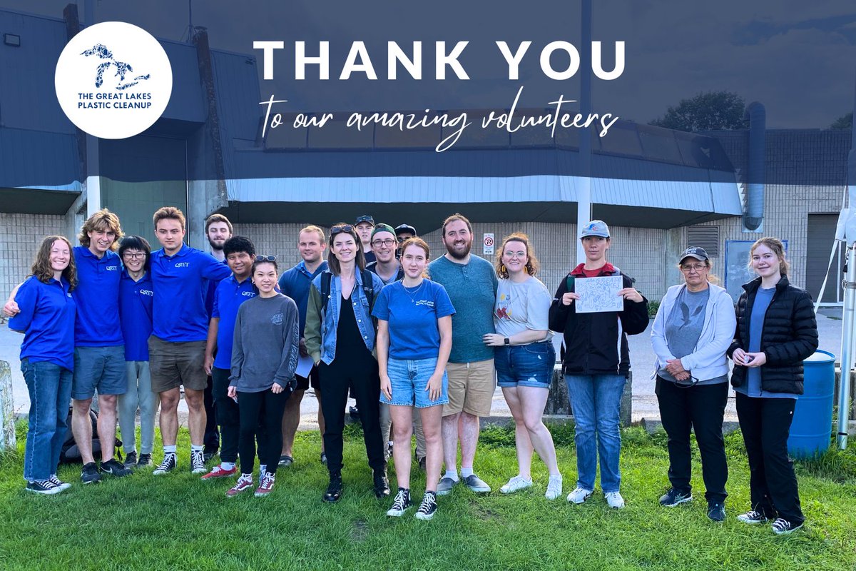 GLPCleanup's tweet photo. ๐ A big THANK YOU to all our amazing volunteers this year! Most of our #GLPCleanup sites have now tucked away their #PlasticCaptureTechnology after another great season! We are looking forward to sharing our 2023 data with you soon.
#VolunteerAppreciation #CommunityScience https://t.co/0qd3RBYijT