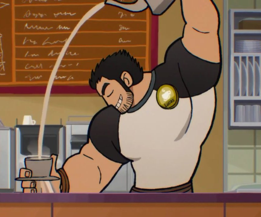 character design tip: you can always make him bigger...or even fatter...
