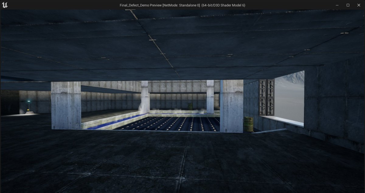 finaldefect's tweet image. Something looks familiar.
This is the starting point of an in-game virtual combat scenario called Déjà Vu.
#indiegame #gamedev #unrealengine