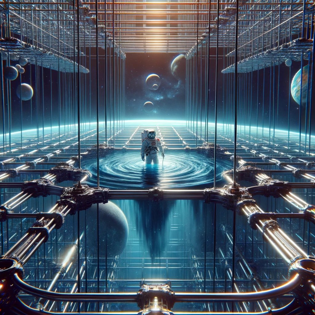 santospipo's tweet photo. Taking inspiration from the cosmic prompt by @babbage86 we dove into a digital odyssey! ๐ Thanks for guiding us through a realm where technology meets the vast unknown. Here's to more interstellar creativity! #DigitalArt #SpaceArt #ArtistsOfTwitter #CreativeGalaxy" https://t.co/9y1o9MMvzE