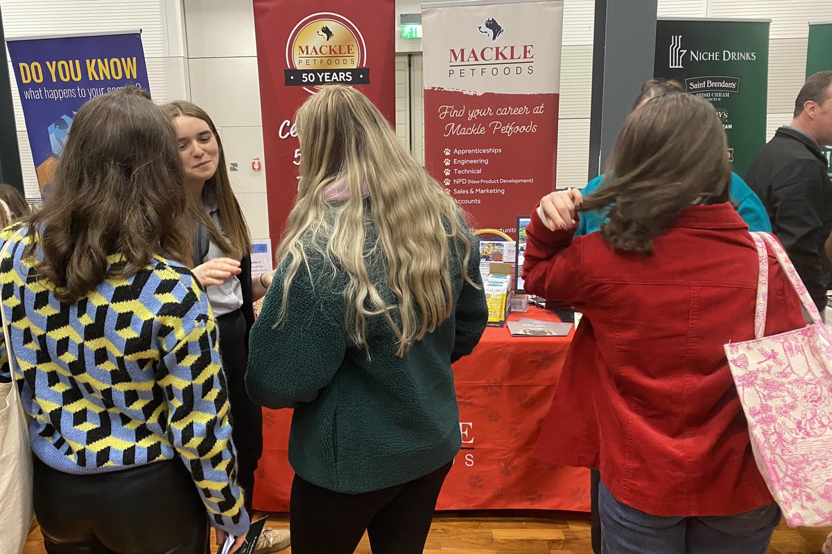 Thank you to employers who came to our Careers Spotlight to talk about a range of career options #futureisbright for Food,Nutrition & Dietetics, Biol & Biomed grads @NICHE_ULSTER @RandoxOfficial @AlmacRecruiter @Norbrook @LakelandDairies @Neurovalens @macklepetfoods @nichedrinks