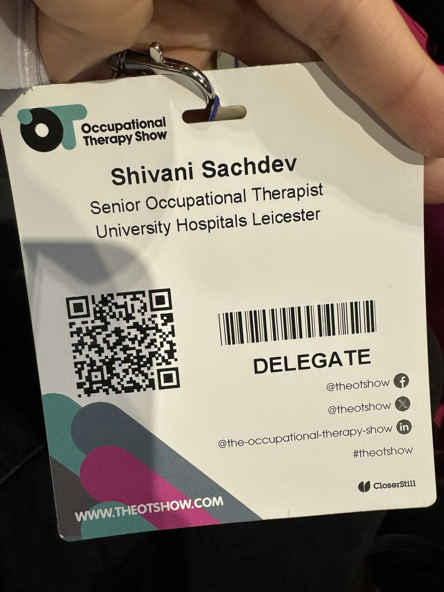 shivanitheOT's tweet image. I had a brilliant day at @TheOTShow today NEC Birmingham 💚 #theotshow