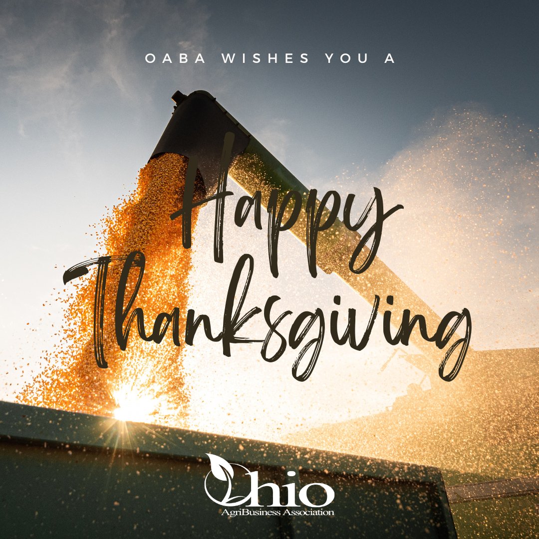 Ohio AgriBusiness (@ohioagribiz) on Twitter photo Have a Happy Thanksgiving! Have a Happy Thanksgiving!