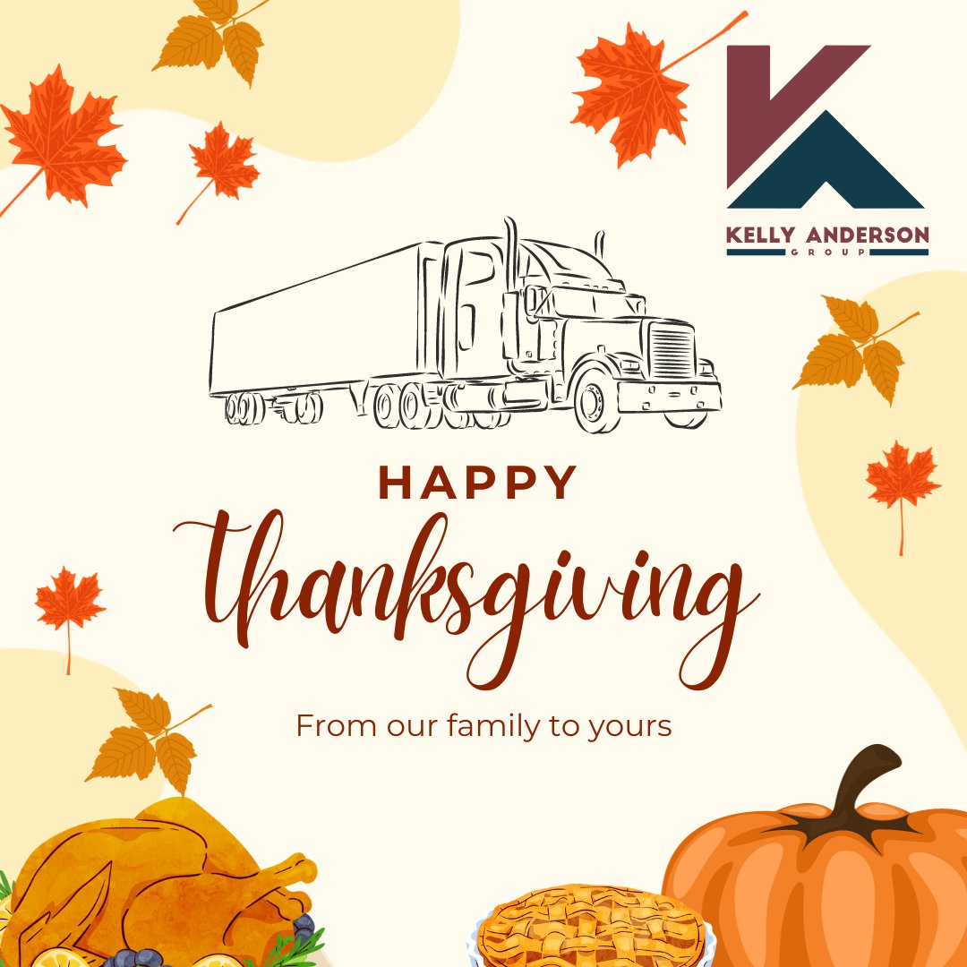 Happy Thanksgiving!
As we embrace another year, we express our gratitude and take a moment to reflect on the blessings we have received.
Ensure to cherish quality time with your loved ones and savor a delightful Thanksgiving feast.
Many thanks,
The KAG Family