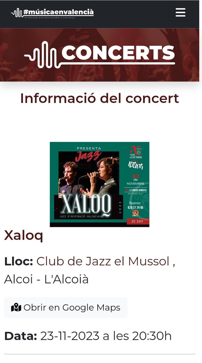 CompanyStas's tweet photo. #23nov23
Via fora!
7hV @joanreig #MarcelCasellas #Matamala #QuimBenavent #RogerMas Titot a BCN/@tradicionarius
7hV "Sis dies corrents" cine a Castelló/tRaval
2/4 d'8hV premis #EnricValor a Castalla/auditori
8hV @BPenalba a Castelló/laBohemia
2/4 d9hN #Xaloq a Alcoi/elMussol https://t.co/eKosgPq9Yd