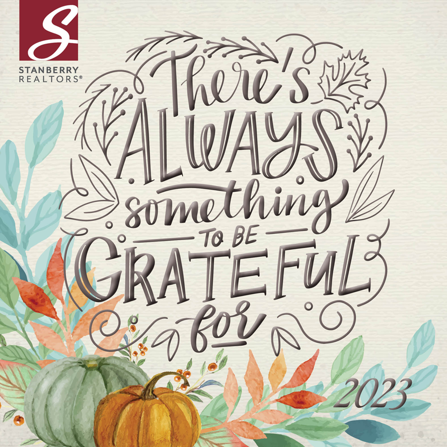 StanberryRealty's tweet photo. Happy Thanksgiving to all our lovely clients and friends! We're grateful for you each and every day. https://t.co/FlH3hFrqdL
