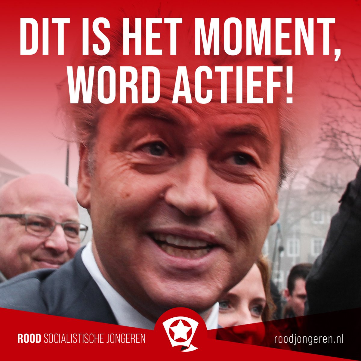 Ook geschrokken van de uitslag? Blijf niet bij de pakken neer zitten, bouw mee aan een echte oppositie! 🚩 

Schrijf je in voor ROOD!👇 roodjongeren.nl/word-lid
