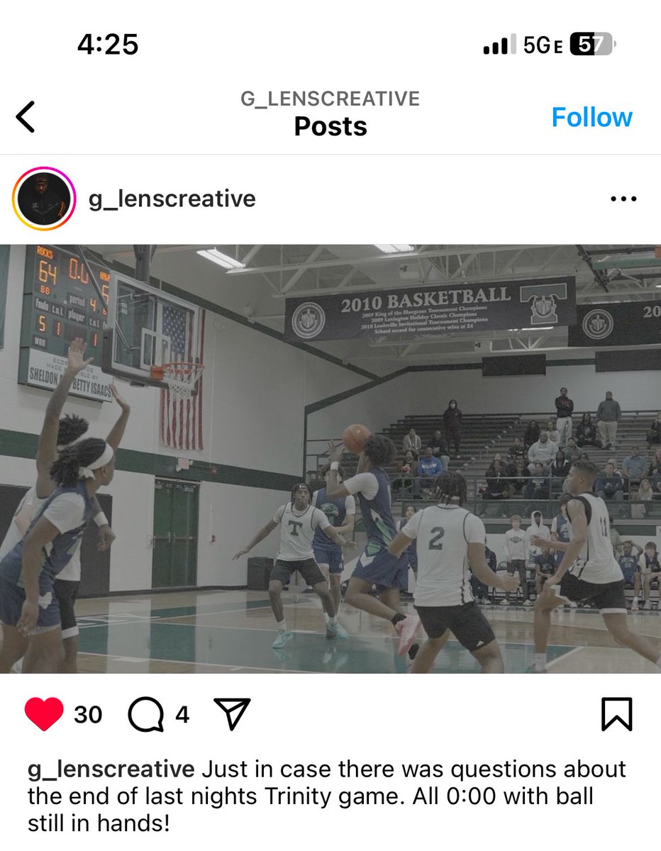 LeeHandel3's tweet photo. Good call last night by our referee crew!!! #NoBasket #RocksWin @thshoops24 https://t.co/14cxdaCMZi