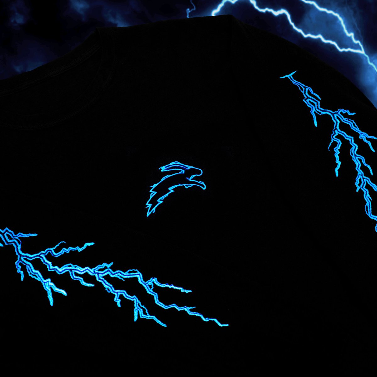 Reflective and glow-in-the-dark ‘Shock Value’ longsleeves drop this Friday 

⚡️🐇