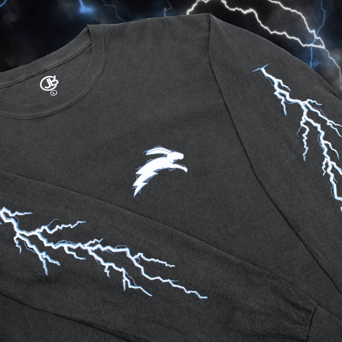 JackRabbitCT's tweet photo. Reflective and glow-in-the-dark ‘Shock Value’ longsleeves drop this Friday 

⚡️🐇 https://t.co/YvIj6scc0n