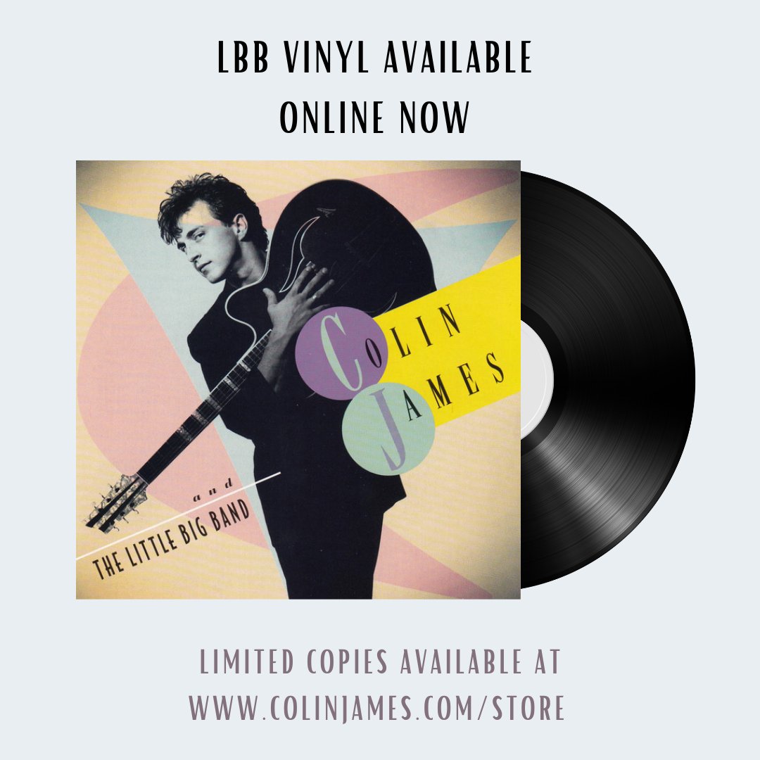 Hey Folks! Colin James & The Little Big Band vinyl is available online now at the CJ store while quantities last! Be sure to get yours before they're gone. Shop here: colinjames.com/store #colinjames #littlebigband #colinjameslittlebigband