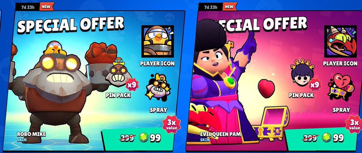 Hoy, mini torneito a las 10 CL en mi canal, el premio será una de las dos skins en descuento(Dynamike o Pam)
Requisitos
•♥️ y 🔄 
•Comentar tu nick y seguirme