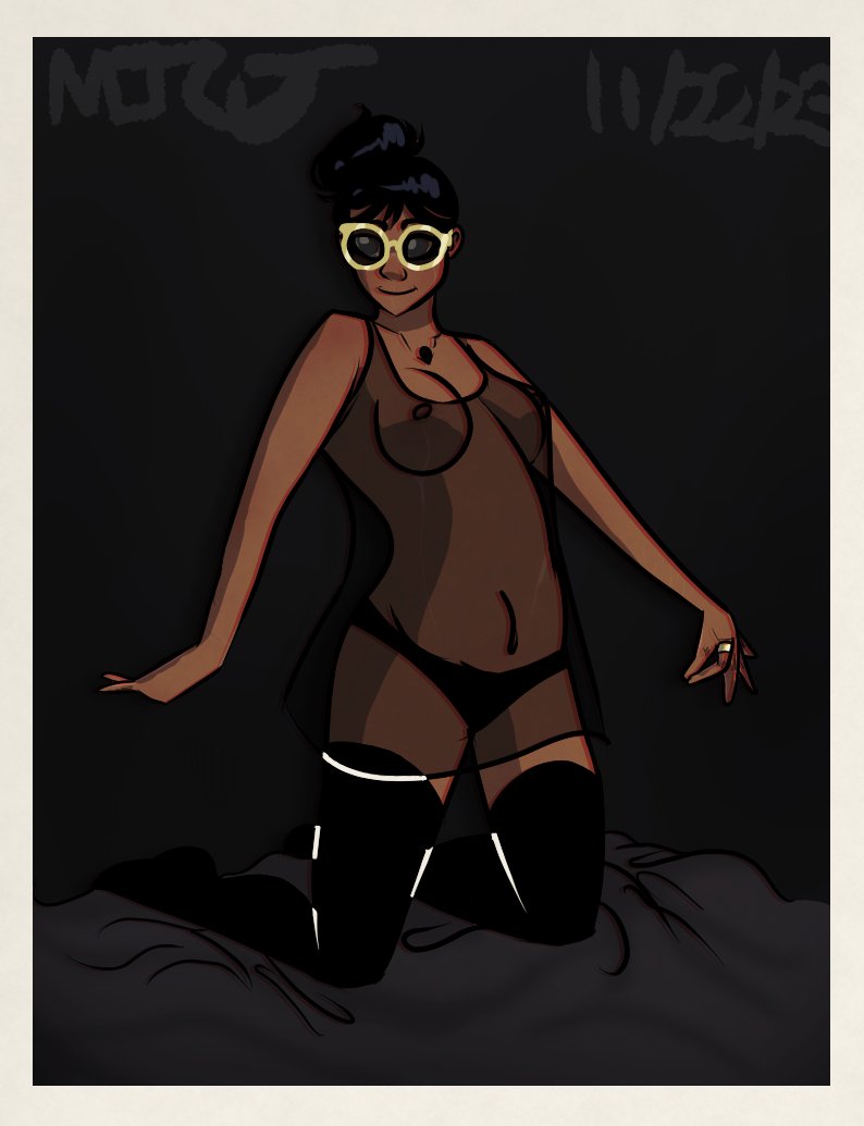 arts_noir's tweet photo. a redo of the pinups I made ?last year? ?earlier this year?
I love how these turned out so much better and I based the posing on real vintage pinups 
Life, Death, Time, and Space
#pinups #nsfwart #vintagestyle #gods #Pantheon #originalcharacterart https://t.co/pNNcUzvqHl