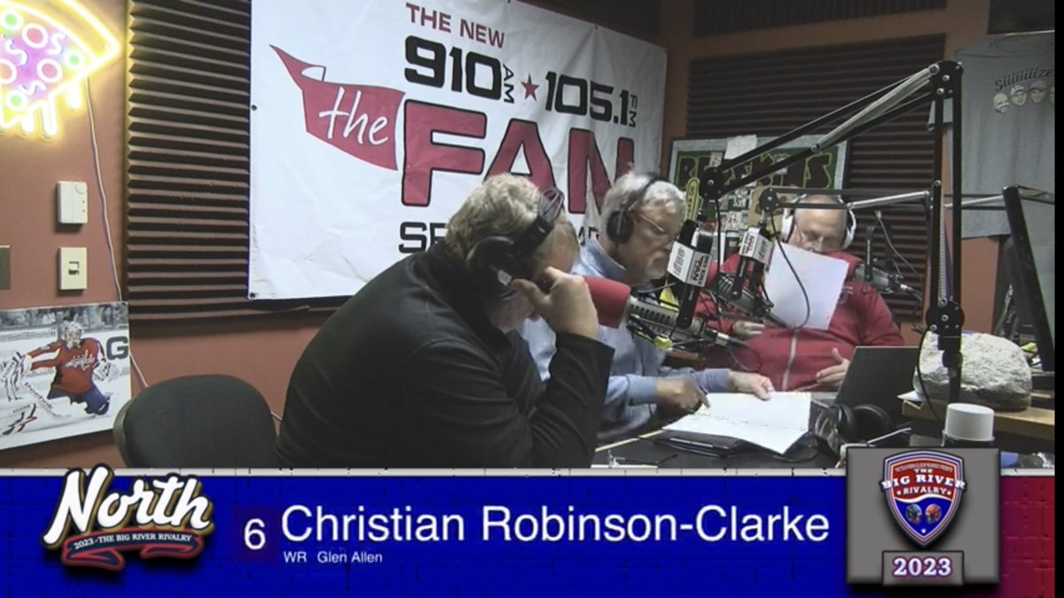 The three players that will be representing Glen Allen in the <a href="/BigRiverRivalry/">Big River Rivalry All-Star Football Game</a> all-star game that highlights the best seniors in the 804!