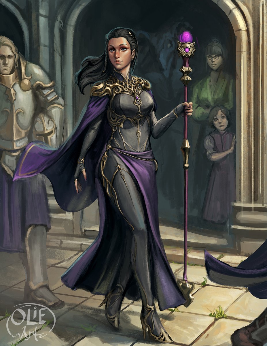 Sakasa Greatwyrm, Divination Wizard 

#dnd #commission #wizard