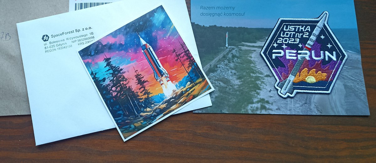 Adriano7703's tweet photo. Today more wonderful material from @SpaceForest2 for @CopernicSpace pasport holders who participated in the launch of #PERUN2 a beautiful personalized video of the launch of PERUN 2 thank you very much @copernicspace and @spaceForest2 for this opportunity https://t.co/Q2OnYrjzlD
