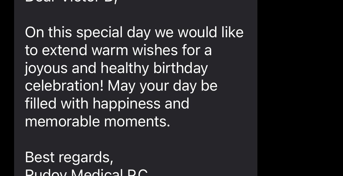 Aw, I’m still on the email system for my old Adderall  peddler :”)
