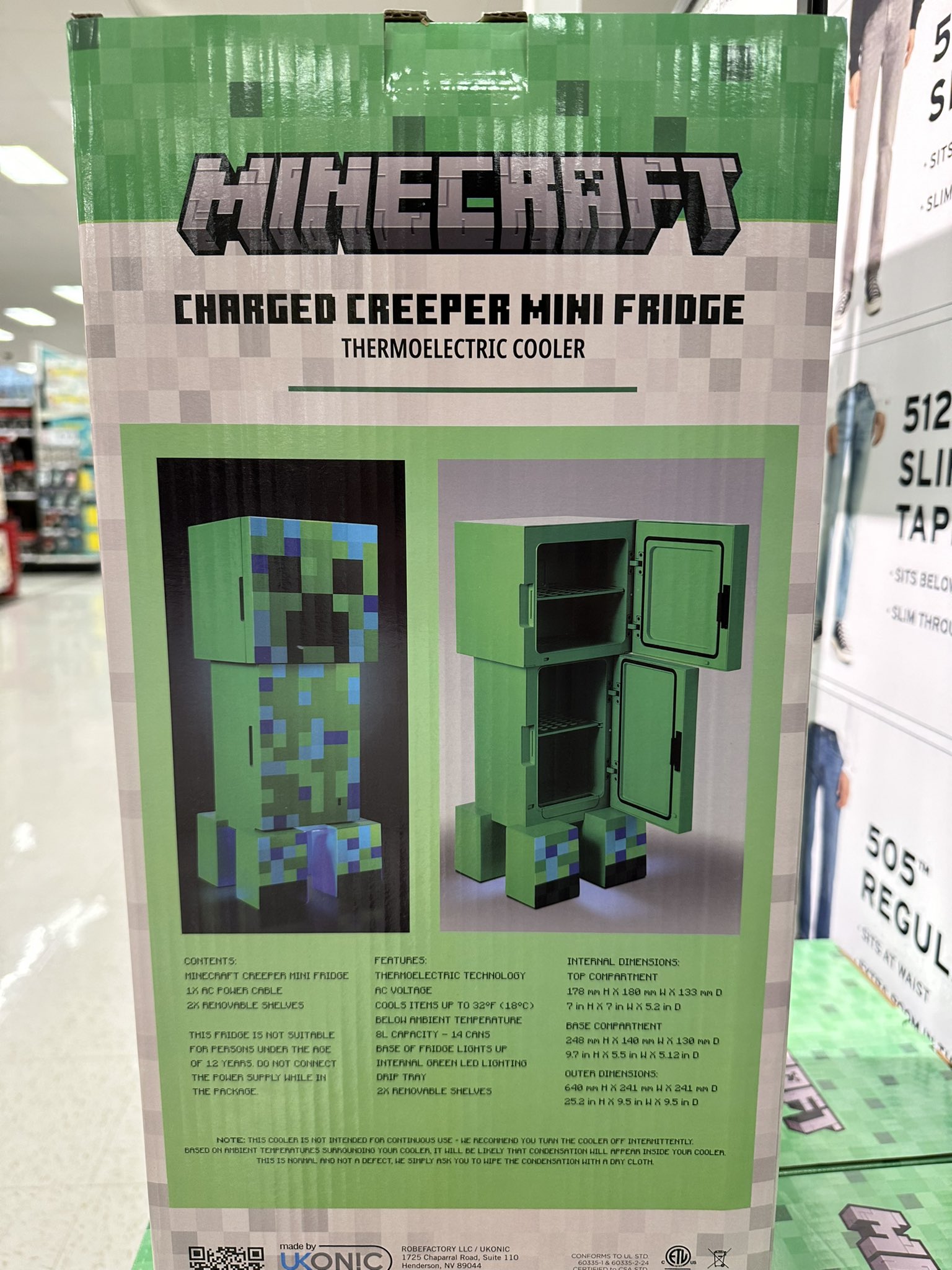 bryan metzger on X: they're selling Minecraft creeper mini