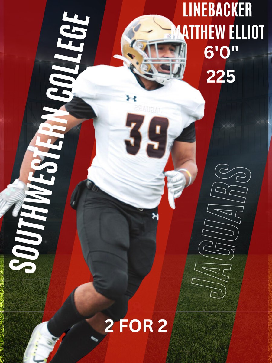 CoachBurhop's tweet photo. MIDYEAR LB
@SWCfb 6’ Strong, explosive, mobile Inside LB Matthew Elliot @Melliott2021 2for2

https://t.co/MepJjnozoO

@JUCOFFrenzy @TP_recruiting @GridironRR @RecruitU__ @DRRJuCo_Cali @juco_recruiting @JUCO_Scout1 @BigFaceSportss @LowkeyRecruitin @MRE_Recruiting @GFSBrecruits @prep_recruiting