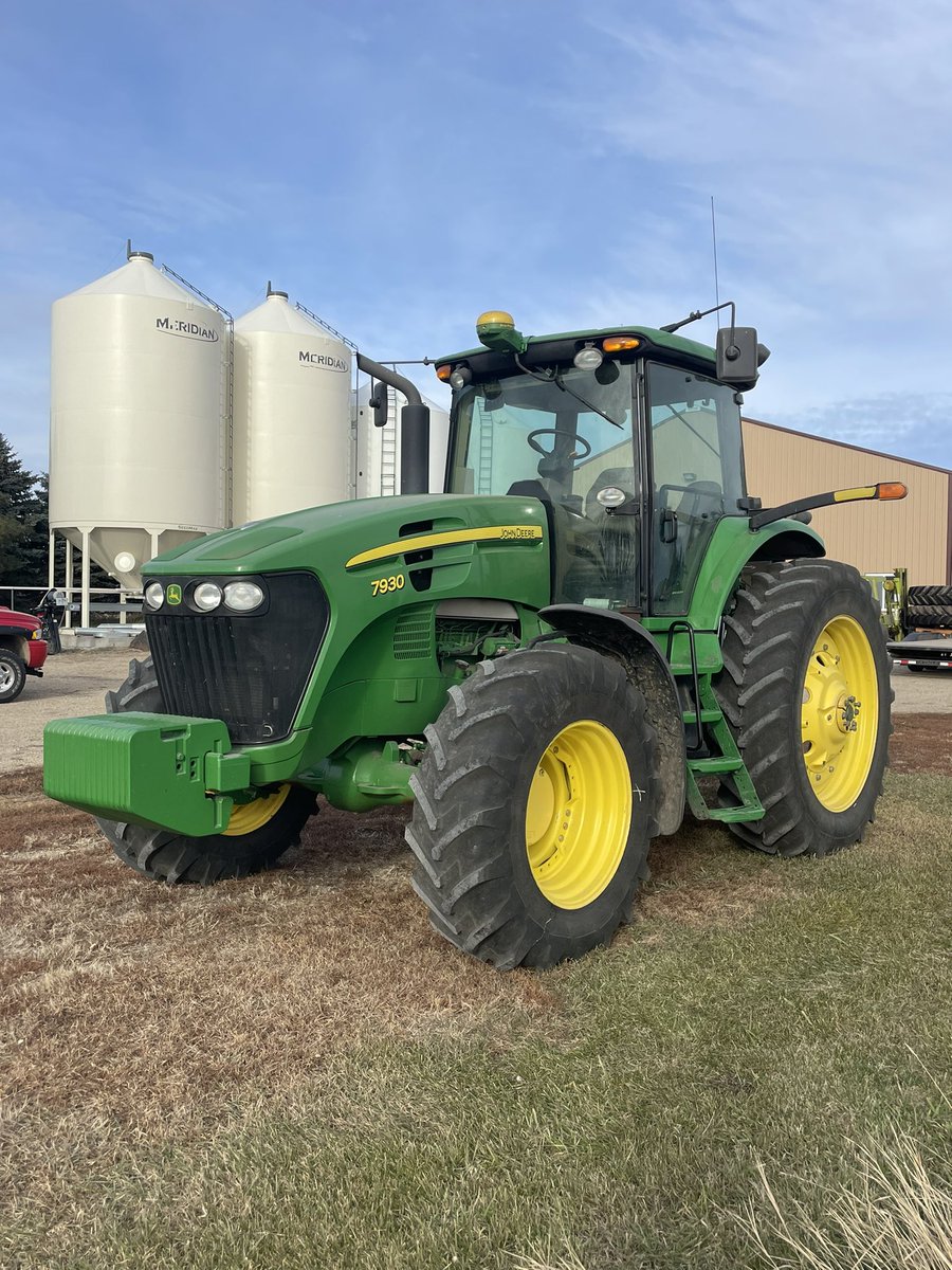 KyleGeske's tweet photo. My new tractor!  Im second owner to my late uncle who bought it new and was able to go with to @JohnDeere for the gold key tour and see it be built.  It even has his signature under the hood from that day he drove it off the line!  A memory that will never fade. https://t.co/zO3HLhn1d4