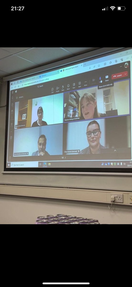 Really proud to share the different ways of entering the law with law students  <a href="/cardiffuni/">Cardiff University</a> on behalf <a href="/TheFamilyLawCo/">The Family Law Co.</a> with Natasha <a href="/MagdalenLawyers/">Magdalen Chambers</a>. CILEX, solicitors and counsel all as one sharing our journeys into the law. Proud to be part such of a diverse workplace.