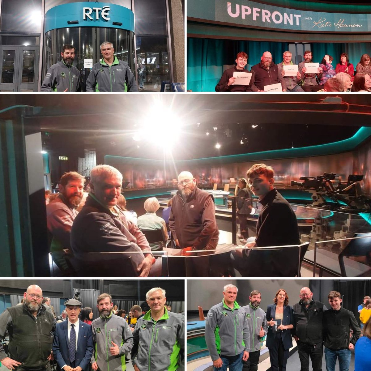 Shed4Bikers's tweet photo. We were honoured to be invited up to RTÉ to attend the Upfront with Katie Hannon show on the topics of Road Safety and the proposed reduction of speed limits, very interesting views &amp; lots of pro's and con's, well done to @SirStevoTimothy what an amazing human with a huge heart! https://t.co/GiOAD99ZIO