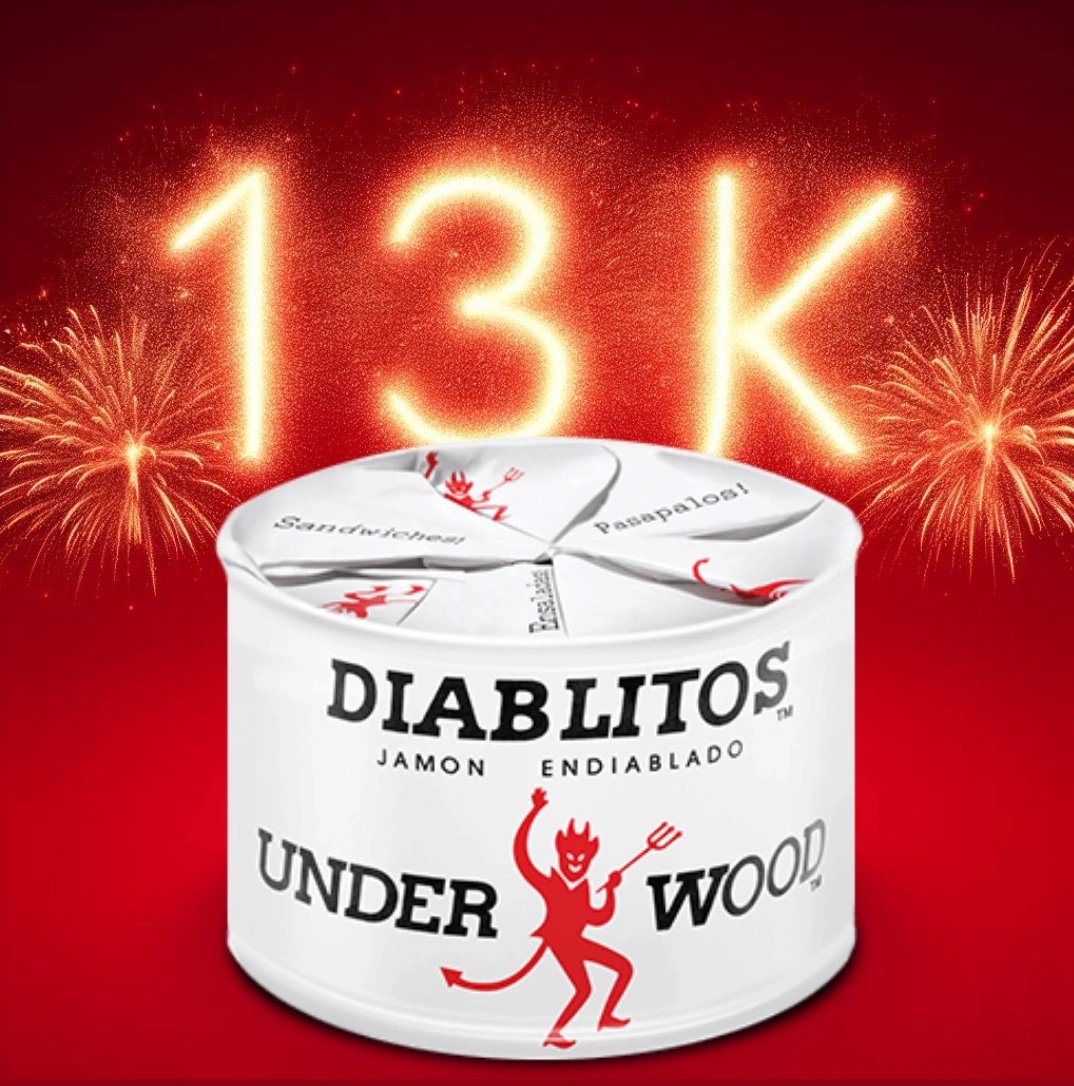 ¡Mi gente ya llegamos a los 13mil y 1 seguidores!  🎉🎉🎉

Estamos a solo 6.999 personas para sortear la dotación de Diablitos™️ por 3 meses.✨️🔥👹

Denle RT y mucho amor porque sino estas cajas me las tendré que quedar yo solito 🤣🤣🤣