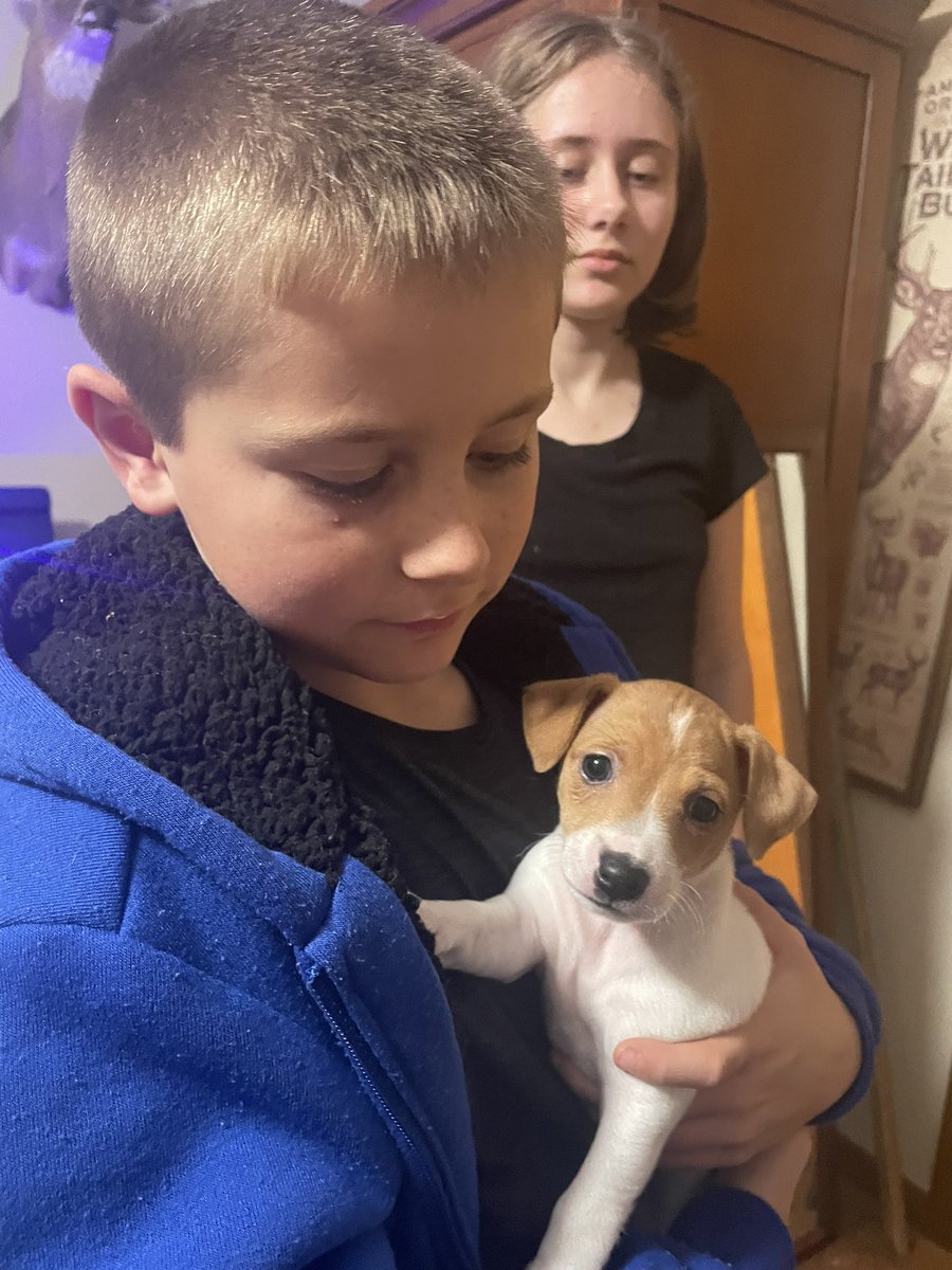 ReneeMoore81's tweet photo. Everyone welcome Miss EmmyLou. The newest member of the Moore family! https://t.co/5v1hqlaRSr