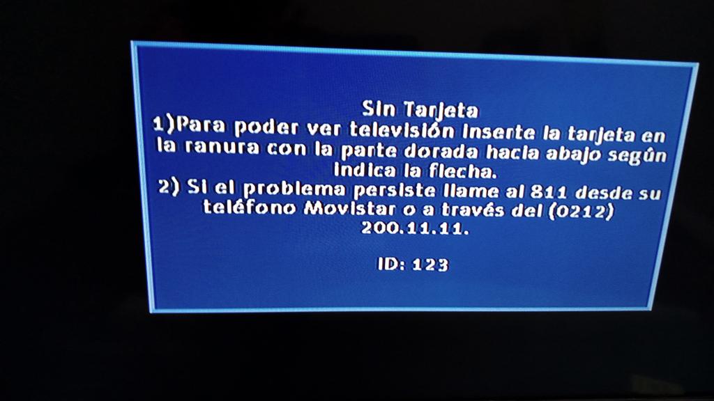 evielma4's tweet image. El día de hoy actualizaron los decodificadores y me dejaron sin señal la pantalla me indica que no tengo tarjeta el equipo no ha Sido tocado escribí por wasap y nada de respuesta #InterCliente