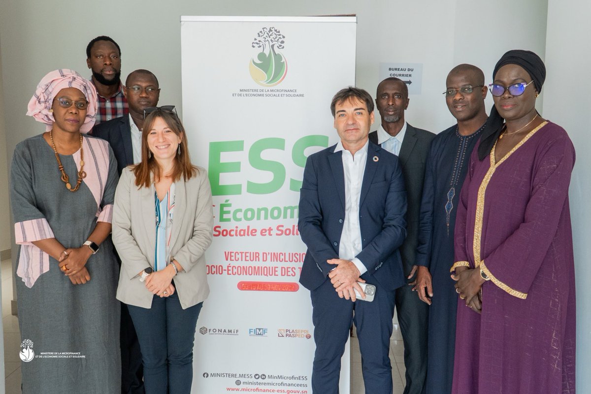 pierrejlucas's tweet photo. Réunion très productive ce jour à Diamniadio entre PAM Sénégal ⁦⁦@WFP_WAfrica⁩ &amp; ⁦@MinMicrofinESS⁩ pour discuter strategies d’inclusion financière &amp; accès au micro-crédit pour les jeunes  dans la filière agricole. #2GCSP ⁦@PlanPse⁩ ⁦@MastercardFdn⁩ 🇺🇳🇸🇳 https://t.co/ALmwELTL32