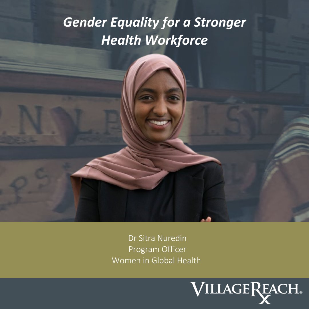 VillageReach's tweet photo. Live from the "Gender Equality for a Stronger Health Workforce" webinar, key takeaways from @SitraNuredin, @womeninGH:
-The gender gap in health leadership cannot be solved one woman at a time. We must reform and dismantle systemic structures of gender base inequities. #CPHIA2023 https://t.co/VJFfKCzDna