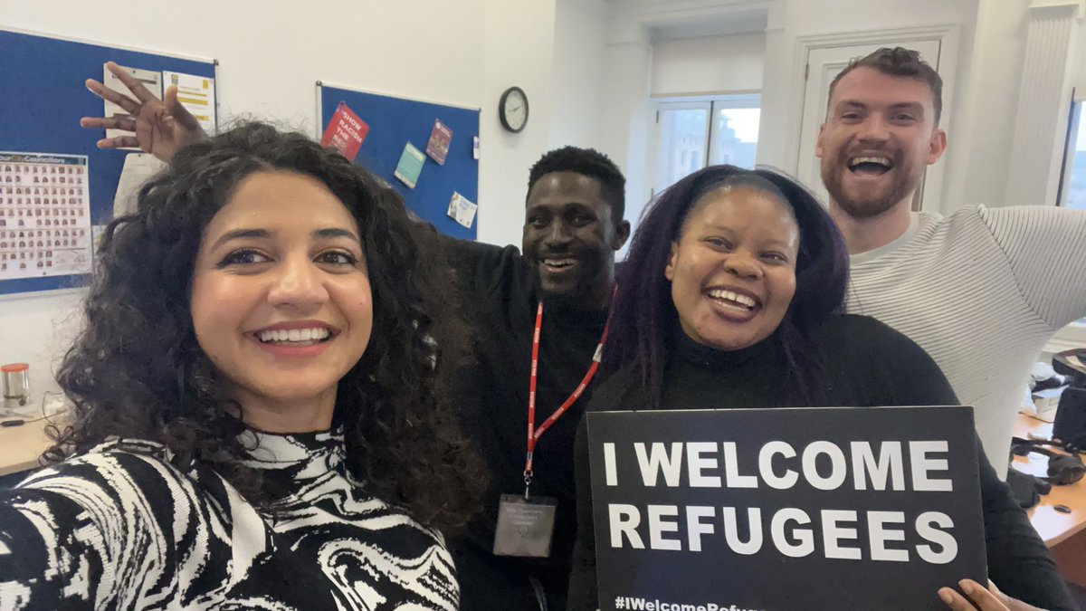 RozaSalih's tweet photo. It was great to welcome @scotrefcouncil  to Glasgow City chambers today &amp; be involved in their programme called #Inspire led by Chris, @Sisipupa &amp; @paacwesidemaxi - Positive stories should be told to inspire. Looking forward to the finalise work. Thank you for your good work 👏 https://t.co/uaY4HWTcMd