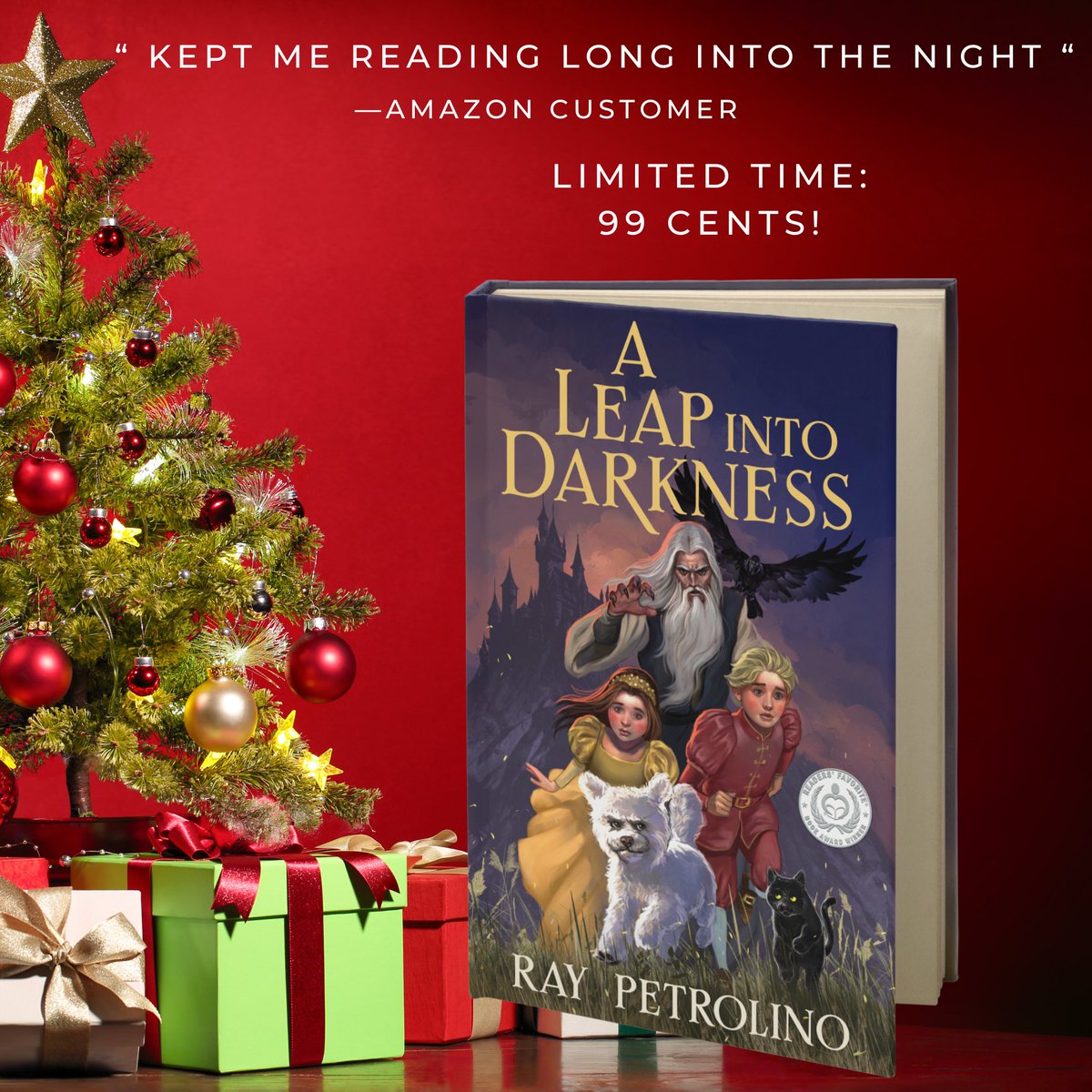 Looking for that perfect holiday #GIFT? Your search is over! For a limited time, A Leap into Darkness is just 99 cents! That's just crazy talk. But enough talk...time to #Read!

amazon.com/gp/aw/d/B0BH7Z…

#BookSale #countdown #sale #cheap #kidslit #mglit #booksforkids #giftideas