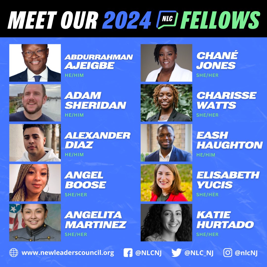 NLC_NJ's tweet photo. The 2024 Institute will launch in January and will run for six months. Each month, fellows will focus on skills building, entrepreneurial goal setting, strategic communications, organizing, finance and fundraising, coalition building, public policy, and equity and inclusion. #NLC https://t.co/gbz2zhgAU0