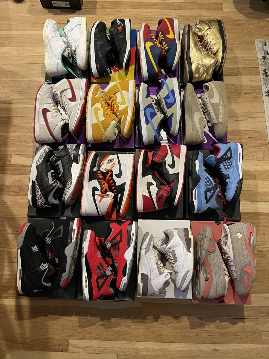 DblocDunks's tweet photo. Going to have to space this sale out due to overload of inventory. 

First wave of 16 Pairs 
DM TO INQUIRE

RP’s Appreciated
#BlackFriday2023 https://t.co/Sp74VT8PRI