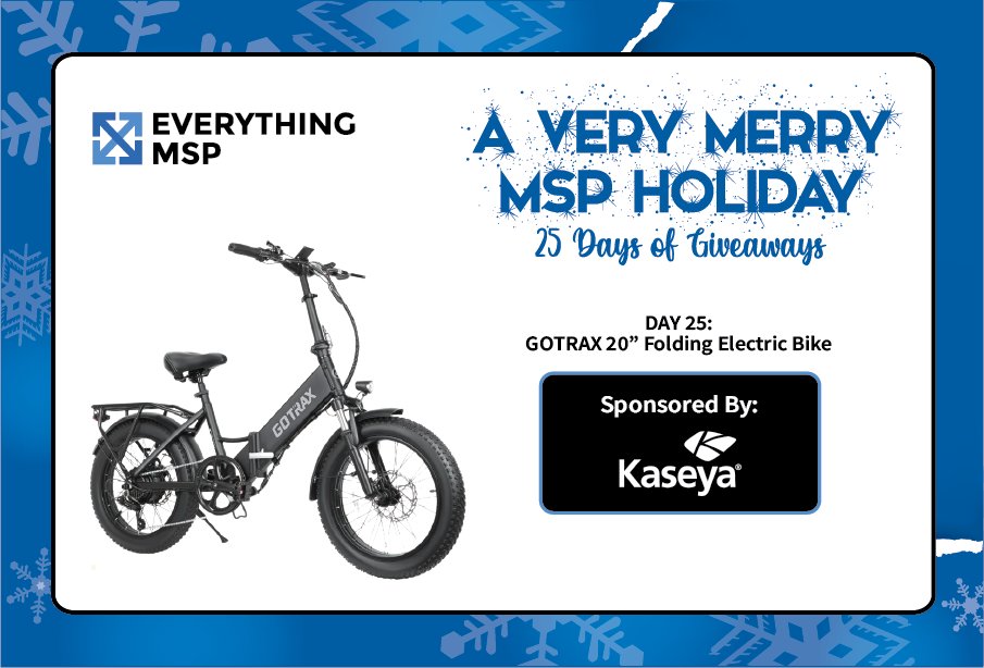 everything_msp's tweet image. Registration is open for A Very Merry MSP Holiday!
Join us for 25 days of fantastic giveaways, featuring prizes like the GOTRAX 20&quot; Folding Electric Bike. Starting 12/1, we&apos;ll be selecting a lucky MSP each day. Don&apos;t miss your chance to win! Enter now at everythingmsp.com/verymerry.html.