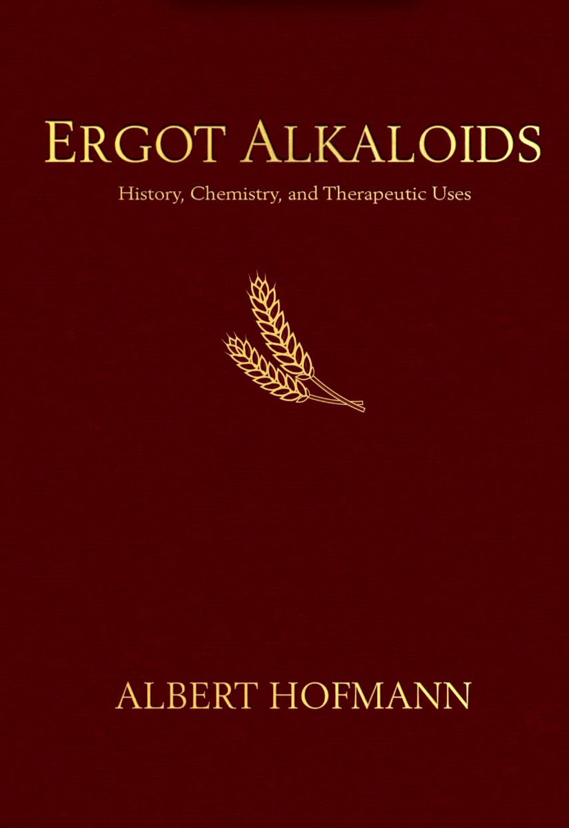 This just in—the all-new, first-ever English-language translation of Ergot Alkaloids by Albert Hoffman, discoverer of LSD, and published by Transform Press. Buy yours now.

transformpress.com/ergot-alkaloid…

#LSD 
#ErgotAlkaloids
#AlbertHoffman
#psychedelic 
#drugs
#psychedelics