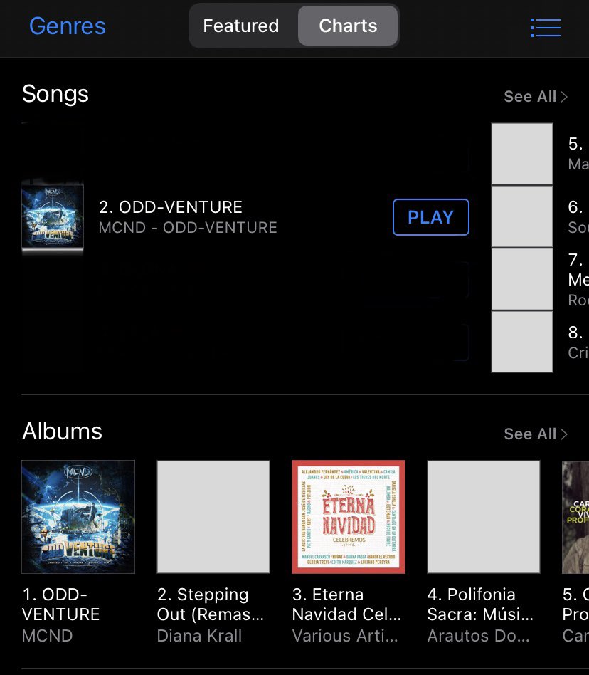 [🚨]

iTunes Colombia🇨🇴

🔹ODD VENTURE - #2 en Canciones 
🔹ODD VENTURE - #1 en Albumes 

#MCND #엠씨엔디 <a href="/McndOfficial_/">MCND_official</a> #ODD_VENTURE