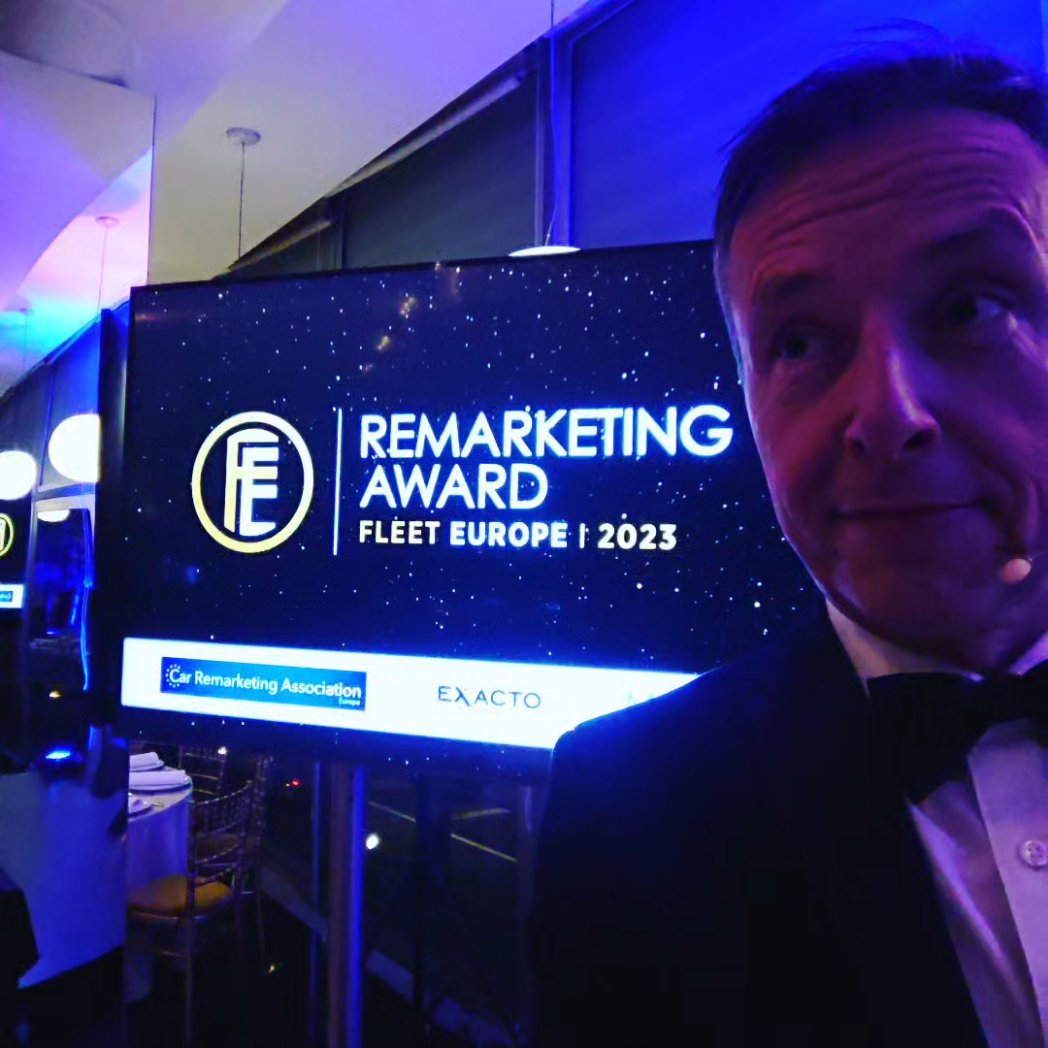 andyhodgsontv's tweet photo. Congrats to the winners of the 'Remarketing Awards' at tonight's live event in Portugal.
Tomo us the Gala Awards Live
#Fleeteuropedays #Fleeteuropesummit #FED2023
#liveevents #eventsindustry #eventprofs #awardshost #presenter #AutoChat @lynkcoGlobal @Autorola https://t.co/bnwtJ2CYd2