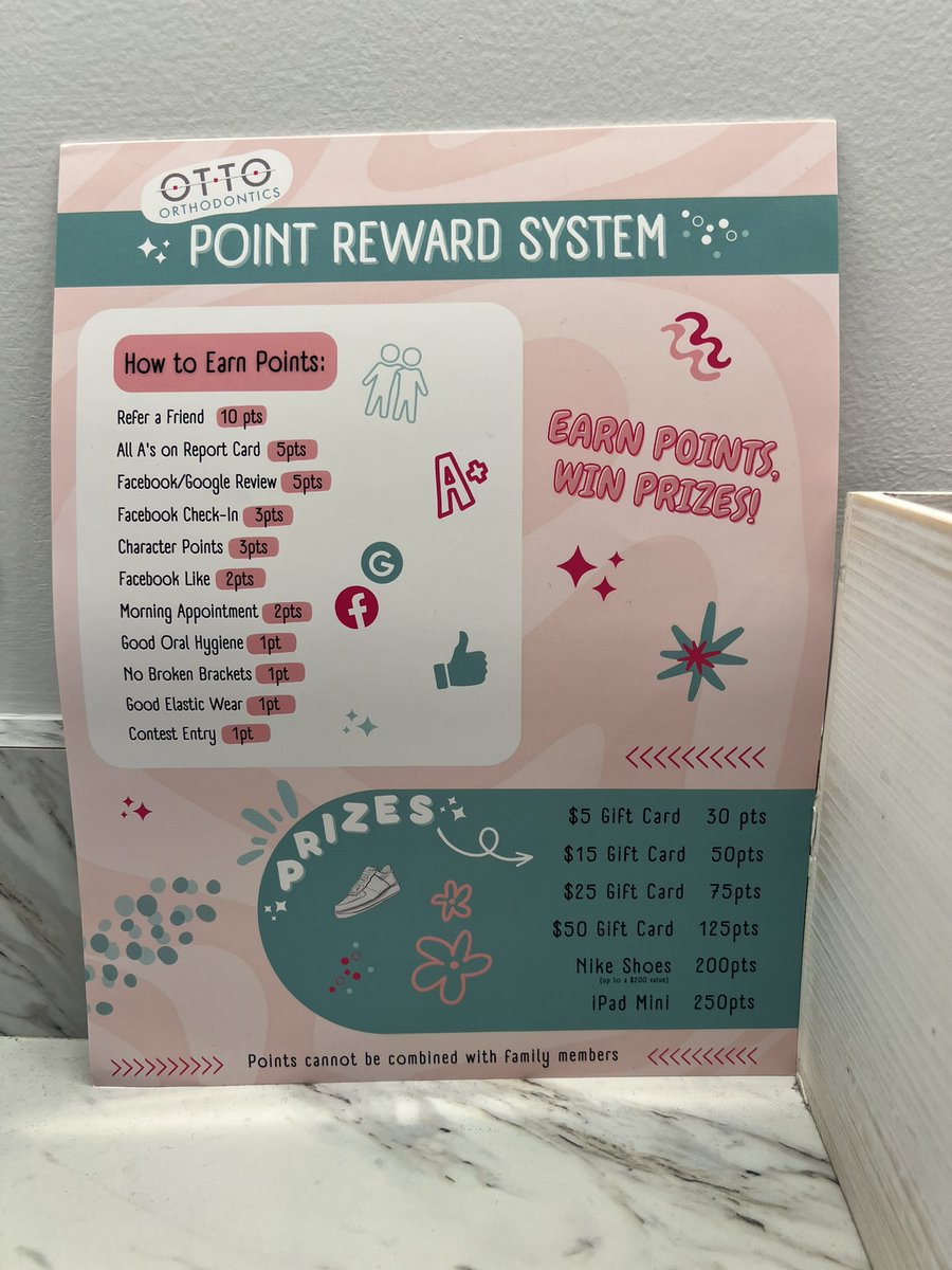 Looking for an orthodontist? Check out Otto Orthodontics!! Their customer service is top notch, facility is extremely welcoming, they have a point system for kiddos, AND they donated a basket to our FZ trivia night!!!