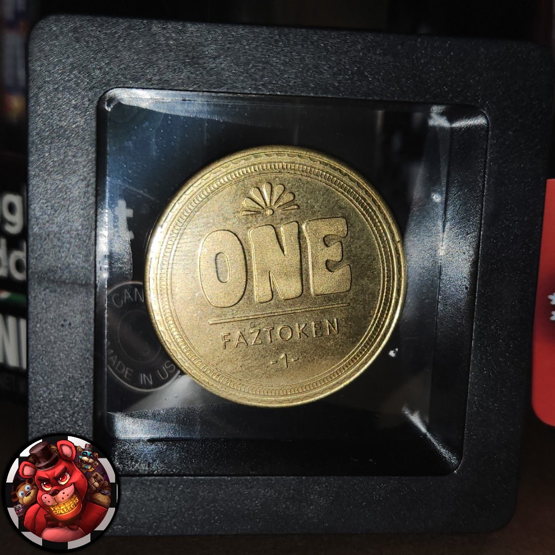 🐻🍕GOT A FAZ COIN FROM EBAY WHICH WAS ONLY AVAILABLE AT PAX WEST!!🍕🐻

#fazcoin #paxwest #fivenightsatfreddys #scottcawthon #fnaf #fnafmerch #fnafnews #collection