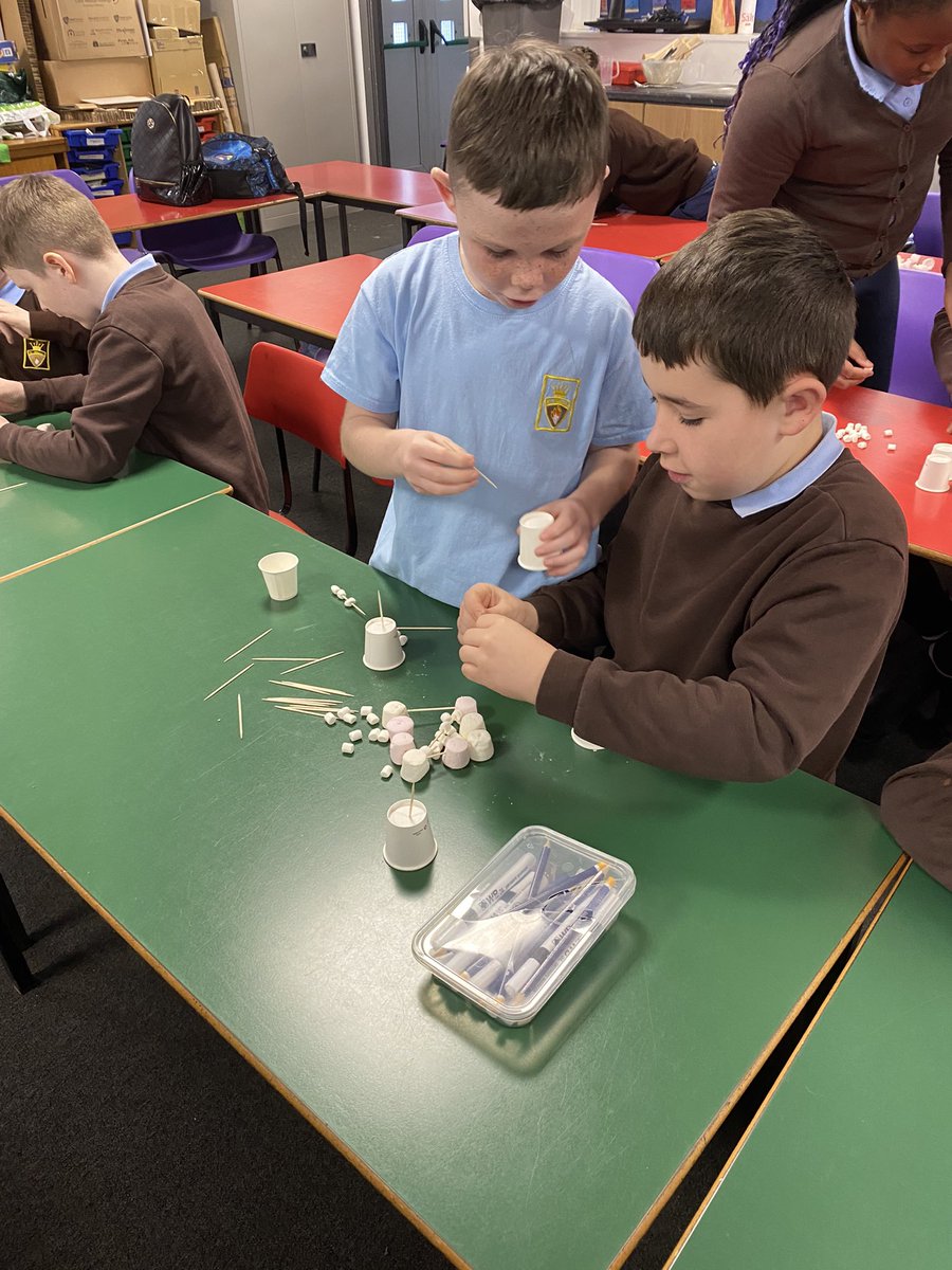 We had a great class collegiate session this morning learning more about the important messages from Laudato Si then moving on to STEM challenges. Well done children! @StBlanesGCC #sustainability #comingtogether #sharingideas #teamwork