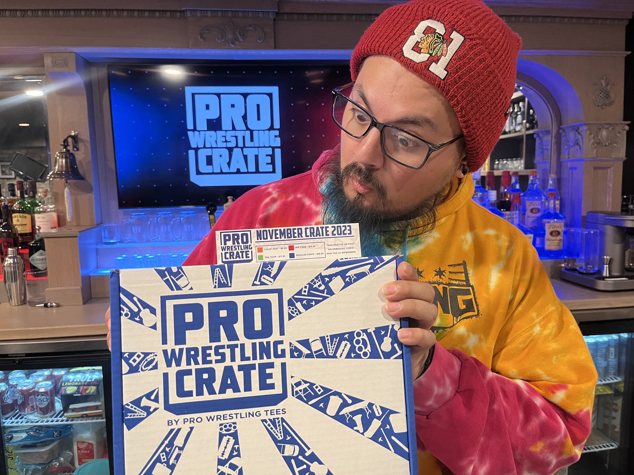 Pro Wrestling Tees on X: November Crates are getting ready for