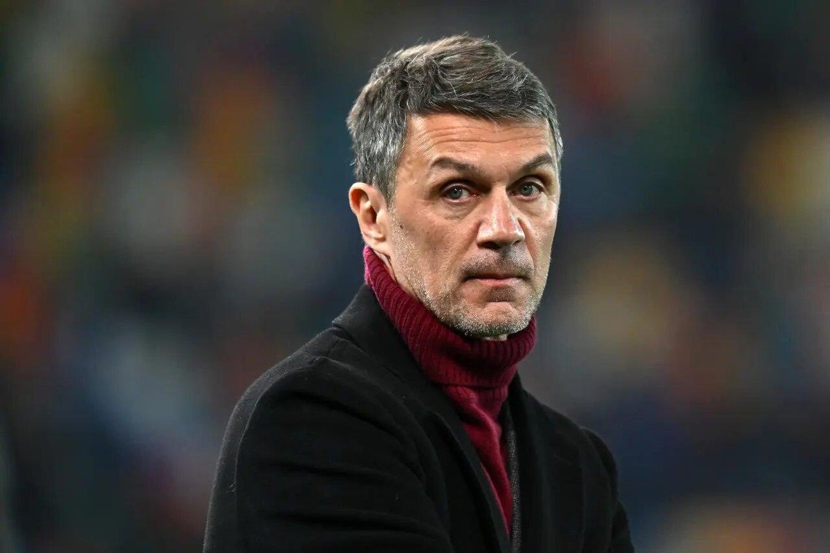 🎙️ AC Milan legend Paolo Maldini when asked about the Scudetto:

“Congratulations, #Inter has already won.”