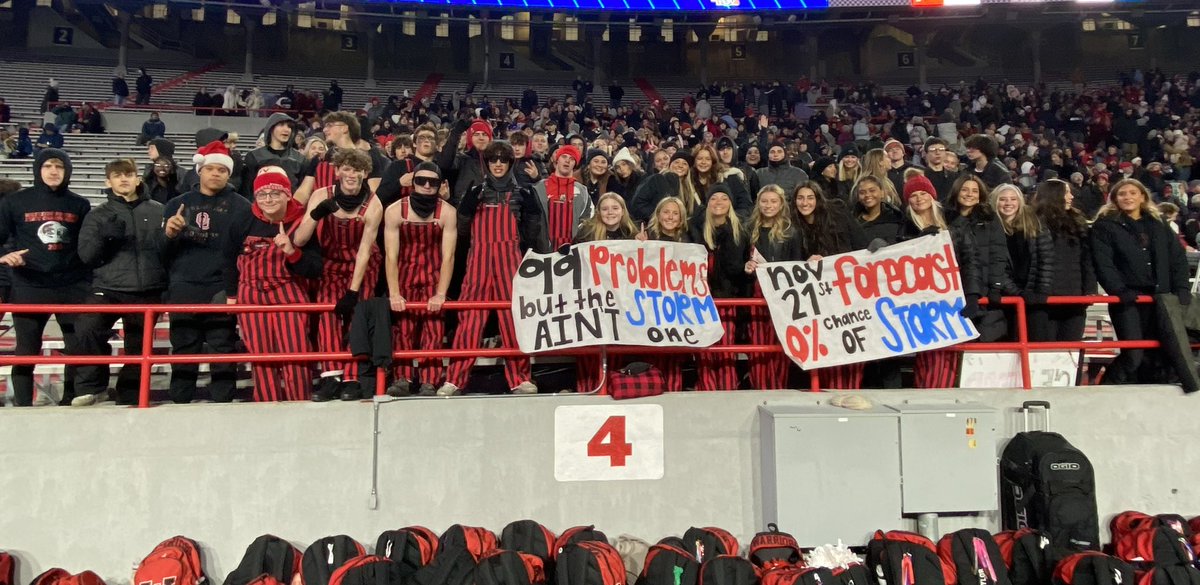 WHS RED SHIELD (@whsredshield) on Twitter photo For the second year in a row, the best student section in the state gets to celebrate a <a href="/WHS_WarriorFB/">Omaha Westside Warrior Football</a> state championship!! For the second year in a row, the best student section in the state gets to celebrate a <a href="/WHS_WarriorFB/">Omaha Westside Warrior Football</a> state championship!!