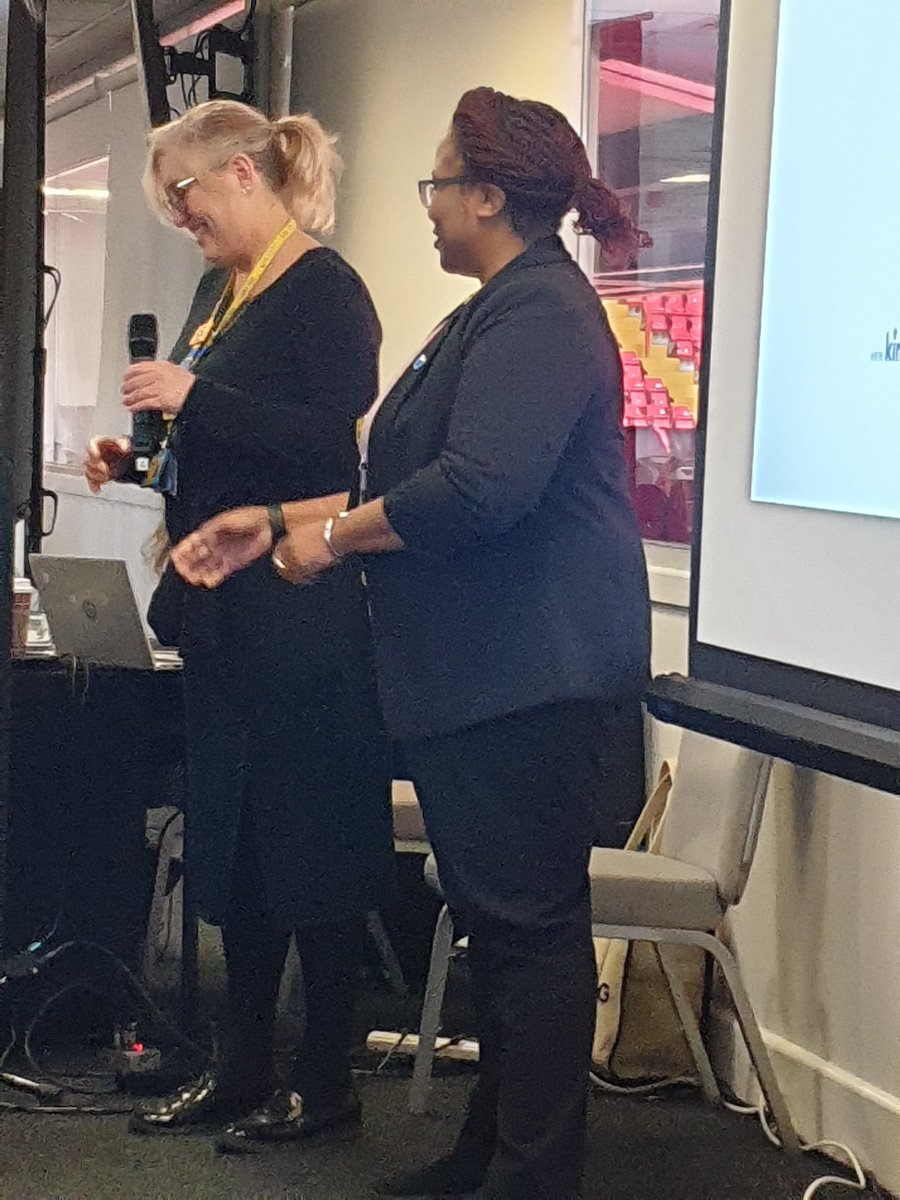 Jayne & Alice shared their PNA journeys today @OxleasNHS community physical health nurses' away day. They both spoke passionately about the role.