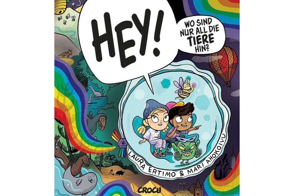 Neue Rezension: Laura Ertimo &amp; Mari Ahokoivu: Hey! Wo sind nur all die Tiere hin? dfg-ev.de/news/6683/reze…