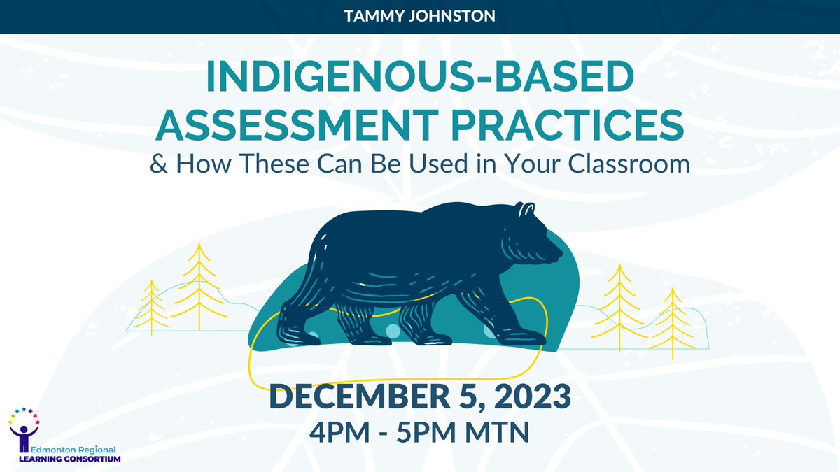 Learn how Indigenous-based #assessment practices differ from Western practices &amp; how you can incorporate these meaningful, relationship-based assessments into your practice in this session with Tammy Johnston.

Learn more/register: bit.ly/ERLC24AB407
#FNMI